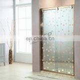 2 Glass Sliding Shower Enclosure 304 Stainless Steel Freestanding Shower Door Room thumbnail-2