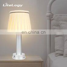 New Home Decor Bedside Study Table Lamps Luxury Modern Rechargeable Reading Lamp