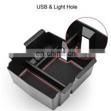 Interior Accessories Parts Silicone Armrest Rest Storage Box Center Control Console Organizer Tray For Jeep Gladiator Jt 18-21 thumbnail-2