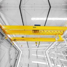 European Style 10 Ton Double Girder Overhead Crane Traveling Hoist Trolley Crane thumbnail-5
