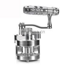 Amazon High Quality Drum Fishing Vessel Plate Double Brake Trolling Boat Fishing Wheel Full Metal Jigging Fishing Reel thumbnail-3
