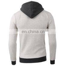 2021 New Design Cotton Blend Jacket Cottoncotton Zipper Windproof Full Sleeve Long Coat Men thumbnail-2