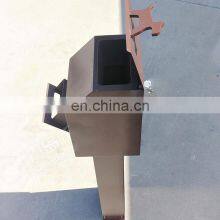 Introducing New Model Rectangle Steel Metal Outdoor Custom Dog Station Pet Waste Bin thumbnail-4