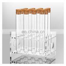 12 Holes Clear Acrylic Test Tube Holder thumbnail-2