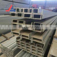 Hot Rolled or Cold Bend GB Q235B Q345B Hot Dip Galvanized Steel Channel Bar Dimensions thumbnail-1