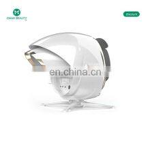 Sales Portable Aesthetic 3d Mirror Facial Skin Scanner Face Visia Skin Analyse Digital uv Light Facial