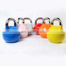 Kettle bells Female slimming men chest muscle arm muscle household fitness equipment paint lift pot dumbbells all steel