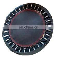 Commercial Trampoline With Adjustable Handrail and Professional Gymnastics Fitness Mini Trampoline With Handle Bar