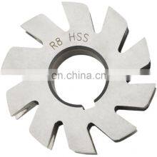 HSS Material Concave Semicircle Three-sided Edge R Cutter Milling Cutter R1R2R8R10R20 Woodworking Tools Milling Cutter