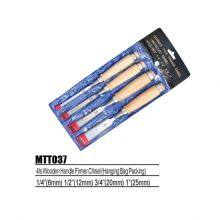 CR-V Go-Through Wood Chisel Set With Hardened Strike End For Woodworking Carving thumbnail-5