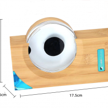 Factory New Design MHD Music Rhythm Light Desktop Decompression Ornament Venom Wireless Speaker Companion Creative Tide Play Creative Gift thumbnail-3