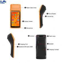 Factory Price 5 Inch LCD Screen Mobile Wireless Android Handheld POS Terminal POS Printer thumbnail-3
