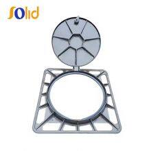 BS EN124 Standard D400 850mm Ductile Iron Reseced Casting Manhole Covers thumbnail-1