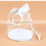 Clear Vinyl Drawstring Bag thumbnail-4