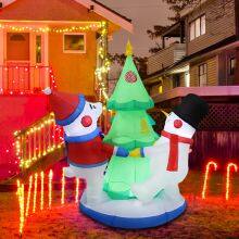 Xmas Blow up With Christmas Yard Decor – Perfect for Xmas Decor thumbnail-5
