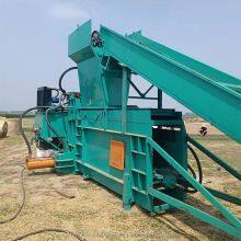 Panqi High Yield Large Three Cylinder Wheat Straw Baler Wood Shavings Bag Baler thumbnail-6