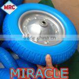 China pu Wheel 330mm Diameter 325-8 Wheel for Wheelbarrow thumbnail-2
