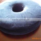 round terry velvet memory foam cushion