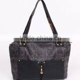 High End Quality Fashionable Pu Leather Women Branded Handbag thumbnail-3