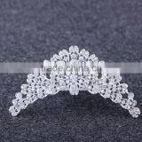2015 Fashion Design Crystal Rhinestone Bride Crown Beautiful Crown for Women thumbnail-4