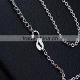 Vintage Classical Chinese Knot Pendant Necklace Silver Long Necklace thumbnail-3