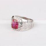 China Factory Custom Men's Ring Gemstone Big Stone Ring Designs Mens thumbnail-3