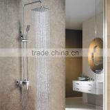Chrome Brass Bathroom Exposed Rainfall Shower SM013