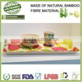 Mother Need Cheap New Bamboo Fibre Bio Kitchenware Tray /green Tray With Woodern Holder thumbnail-3