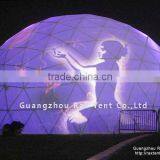 Dome-shaped Tent Event Dome Marquee Steel Frame White PVC Cover 15m Diameter Chosen Marquee for Sale