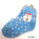 hot sale kids cheap sock purse