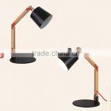 Ash Wood Lighting Table Lamp Foldable Pole Table Light for Interior thumbnail-5