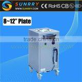 Hot Sale Commercial 8-12" Diameter Electric Commercial Restaurant Food Plate Warmer Trolley Cart for CE thumbnail-3