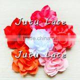 3.5inch Lotus Artificial Flower in Purple for Clothes Flower/ Hair Clip/Pin Brooch/- 20colors for Choose-Satin Lotus Flowers thumbnail-3