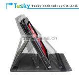 Black Color Stand Style PU Leather Case Cover for Packard Bell Liberty Tab 10.1 Tablet