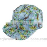 direct factory unisex fashion 5 panel hat/ snapback hat/ flat brim 5 panel camp caps