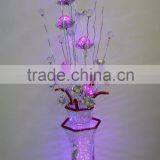 Floor Standing Lamp High Quality Aluminum Wire Flower Vase Modern Indoor Flower Lamp thumbnail-2