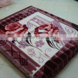 100% Polyester Printed &carved Double Blanket thumbnail-1