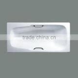 1690mm Long Simple Bath Tub for Bath and Shower W/wo Brass Handles