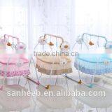 Luxury Automatic Baby Swing Bed With Mosquito Net