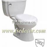 High Elongated Siphonic Jet UPC Toilet thumbnail-1