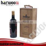 Wood Good Quality Handmade Unfinished Wooden Wine Box thumbnail-5