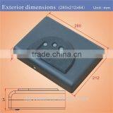 Wholesale- MD500 Micro Vault Digital Code Jewelry Car Handgun Pistol Portable Security Storage Steel Mini Safe Box / Gun Vault thumbnail-2