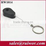 Drop-shaped Retractable Anti-theft Pulling-box With Key Ring End Connector for Retail Product Positioning thumbnail-2