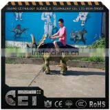 Mechanical Dinosaur Ride Walking Triceratops Dinosaur Amusement Rides for Sale