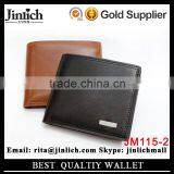 wholesale classical custom men's small leather wallet and purse