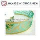 Christmas Organza Wired Ribbon for Gift Decoration thumbnail-1