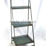 13A338NU 3-tier Metal Plants and Flowers Display Shelf
