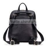 High Quality Korean Style Black Woman Leather Leisure Backpack Quality Choice thumbnail-4
