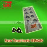 Thread Tools-16IRAG60 Tungsten Carbide Cutting Inserts