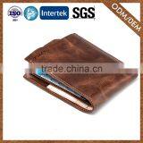 Professional Factory Supply Travel Custom Design Excellent Quality Man Purse Leather thumbnail-1